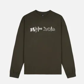 EARTH WISDOM LONG SLEEVE SHIRT - DARK GREEN Street Fest