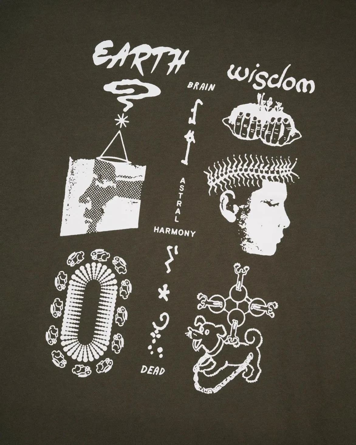 MoistureManagementSystem EARTH WISDOM LONG SLEEVE SHIRT - DARK GREEN