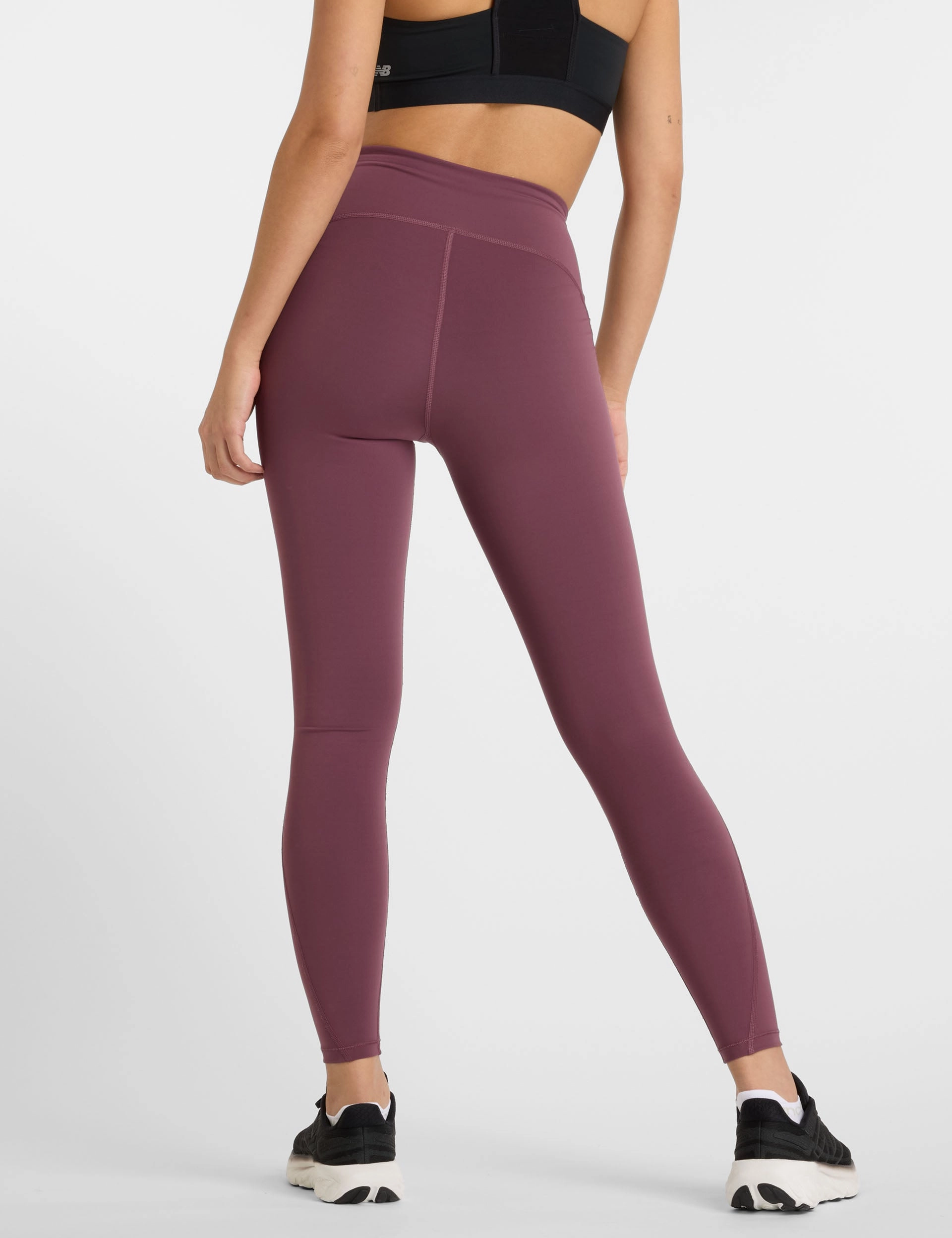 Urban Style NB Sleek High Waisted Legging 27" - Faded Plum