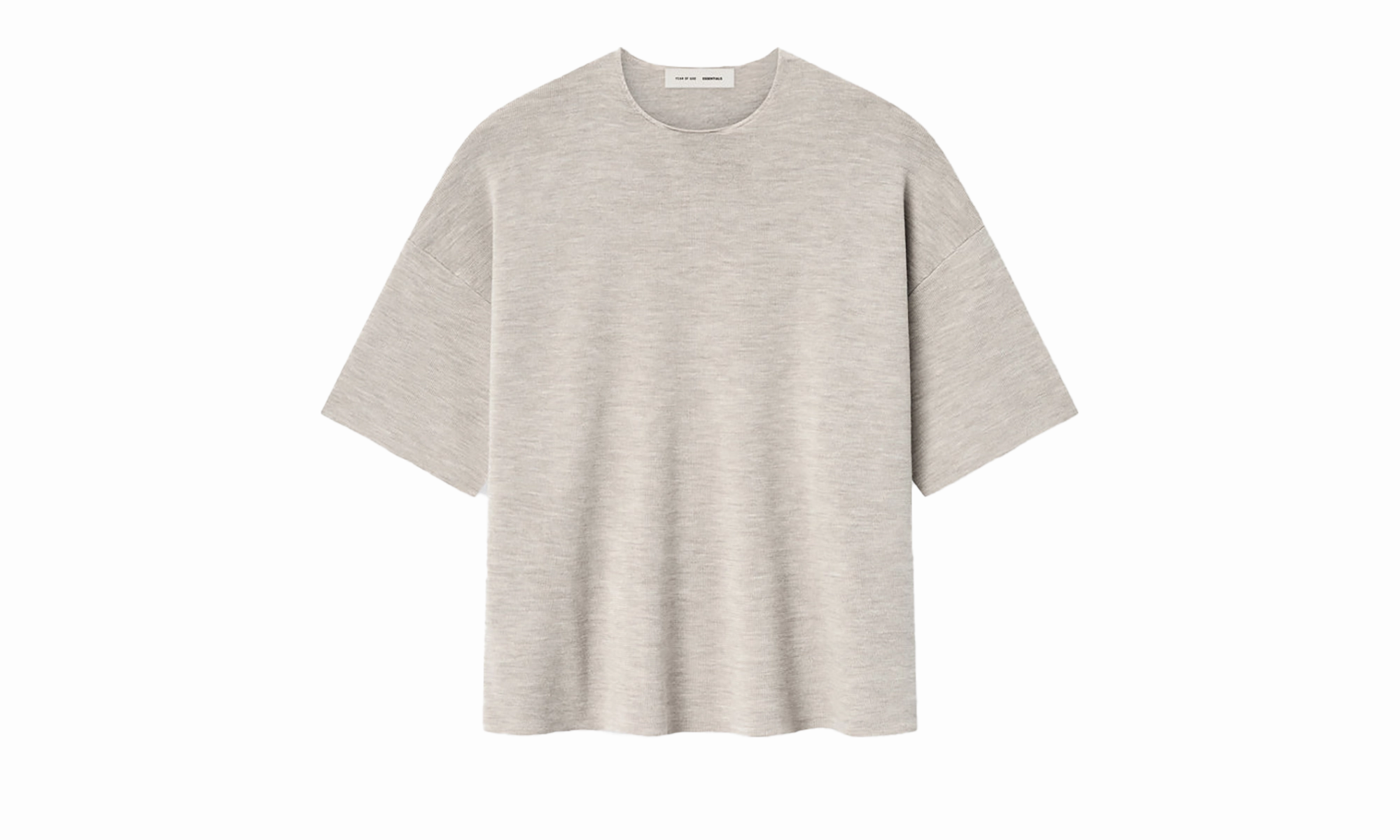 Quiet Core ReinforcedKnees Merino Short Sleeve Tee "Heather Stone"