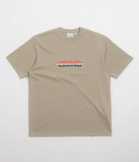 Gramicci Climb T-Shirt - Khaki bows culottes silhouette