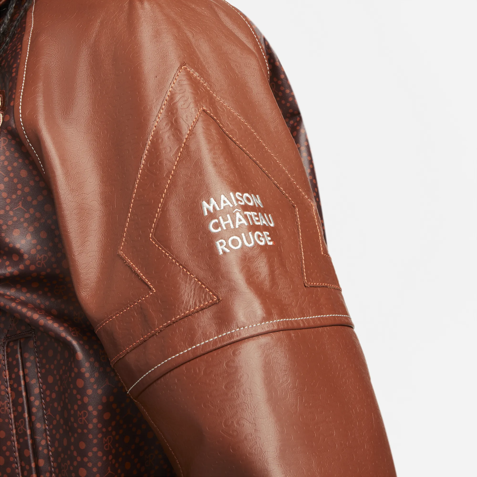 MCR X AIR JORDAN FLIGHT JACKET - BROWN BASALT Ocean Fit