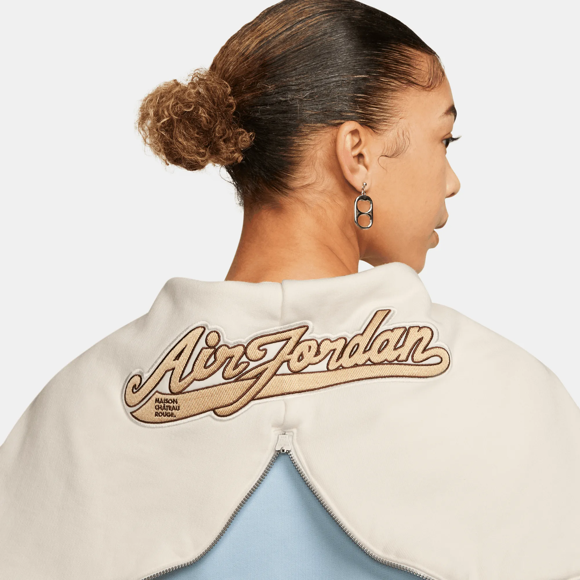Digital Glow MCR X AIR JORDAN WOMEN`S PULLOVER HOODIE - CELESTINE BLUE