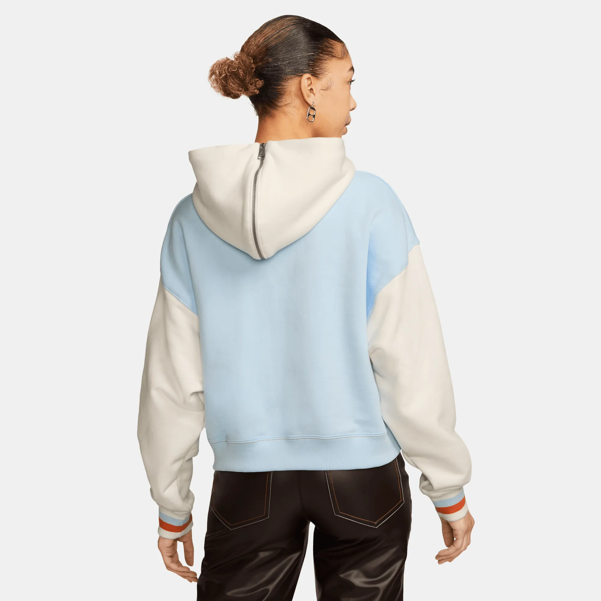 LowMaintenance Material MCR X AIR JORDAN WOMEN`S PULLOVER HOODIE - CELESTINE BLUE