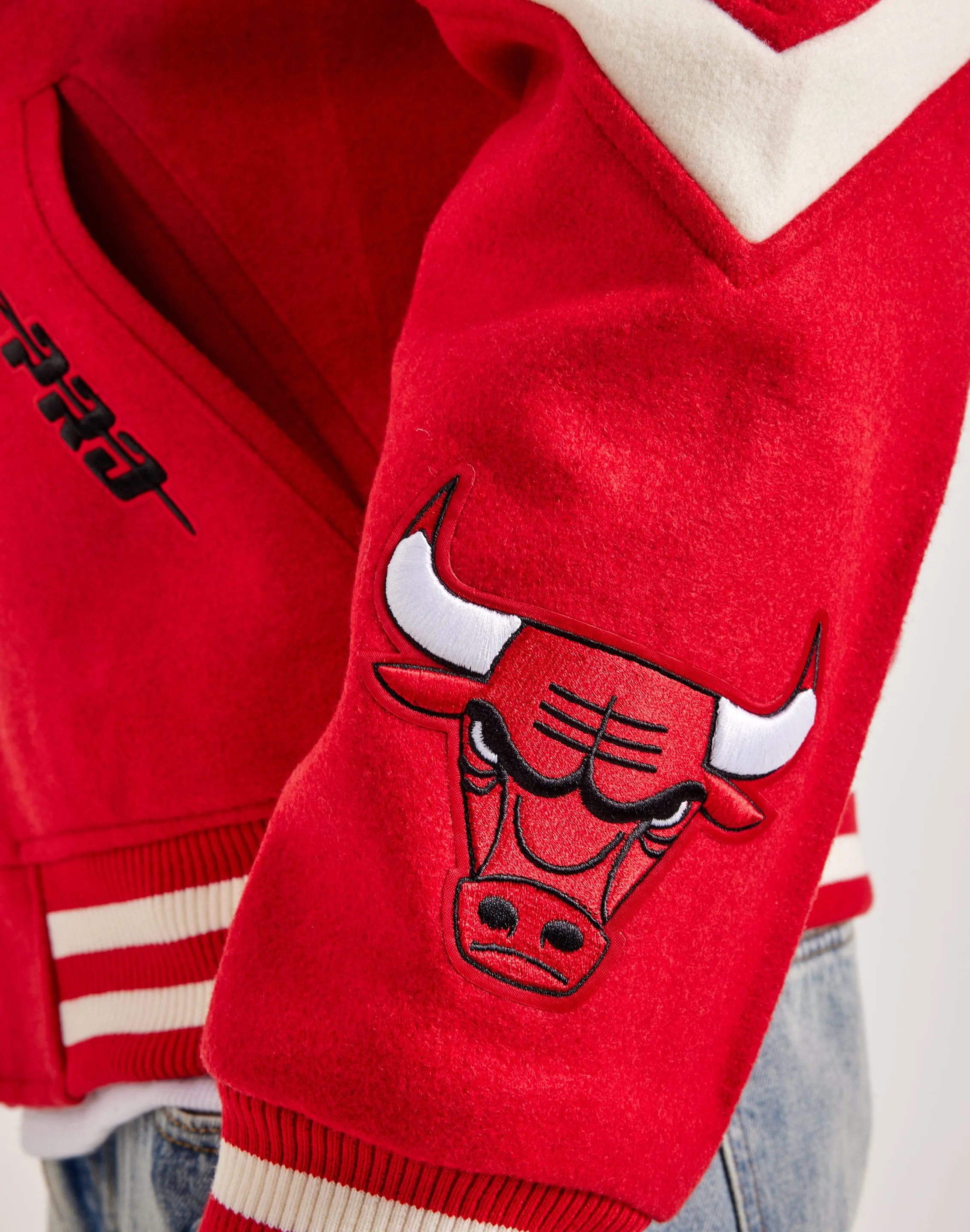 Layer Safe Pro Standard NBA Chicago Bulls Varsity Jacket