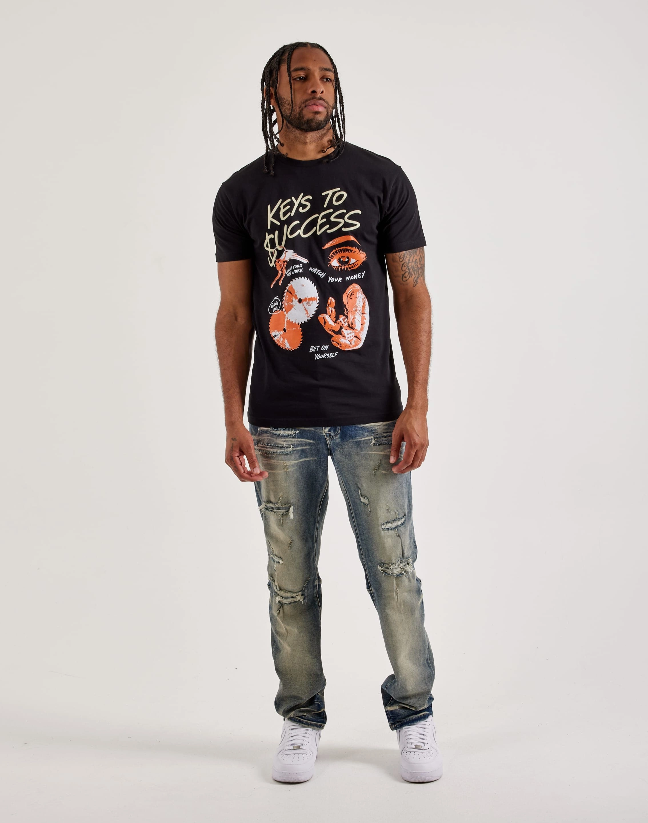 Creative Flow Outrank Keys To Success Tee