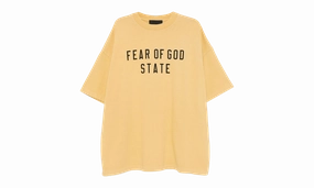 Dance Light StretchWaistband Mens Heavy Crewneck Tee "YELLOW"