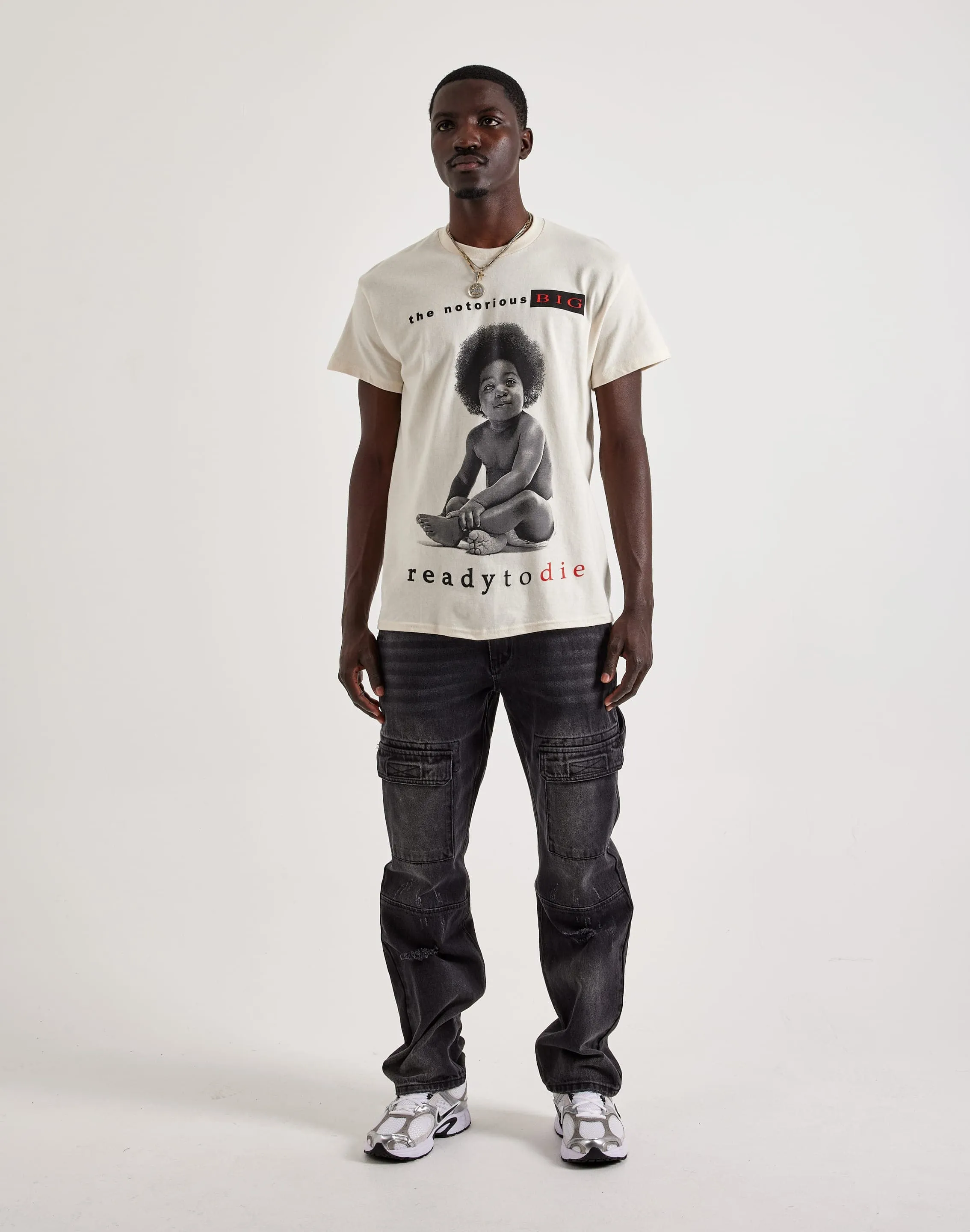 Merch Traffic Biggie Ready To Die Tee Suede Mood Peace Glow