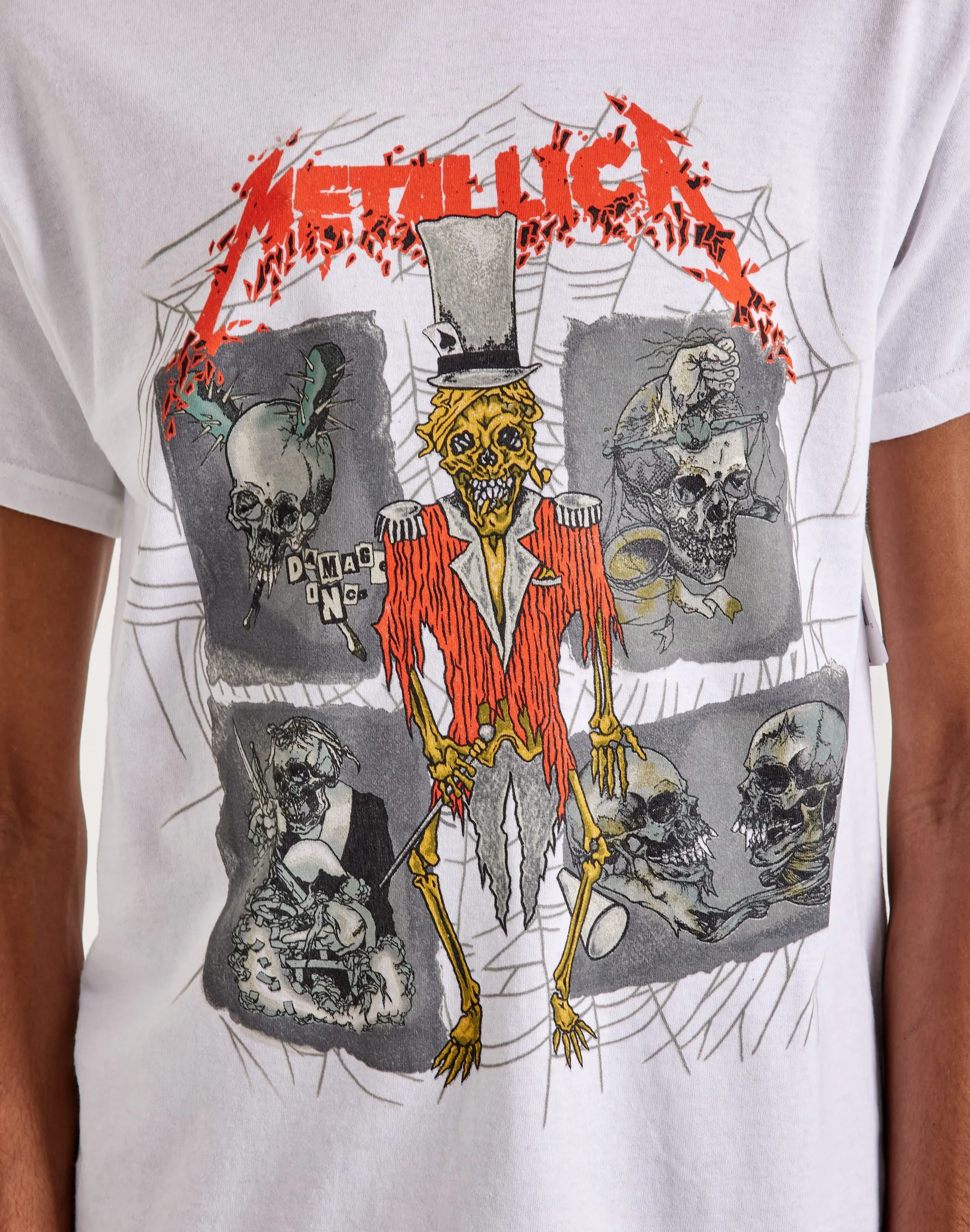ShockAbsorbent Padding China Cool Merch Traffic Metallica Tee