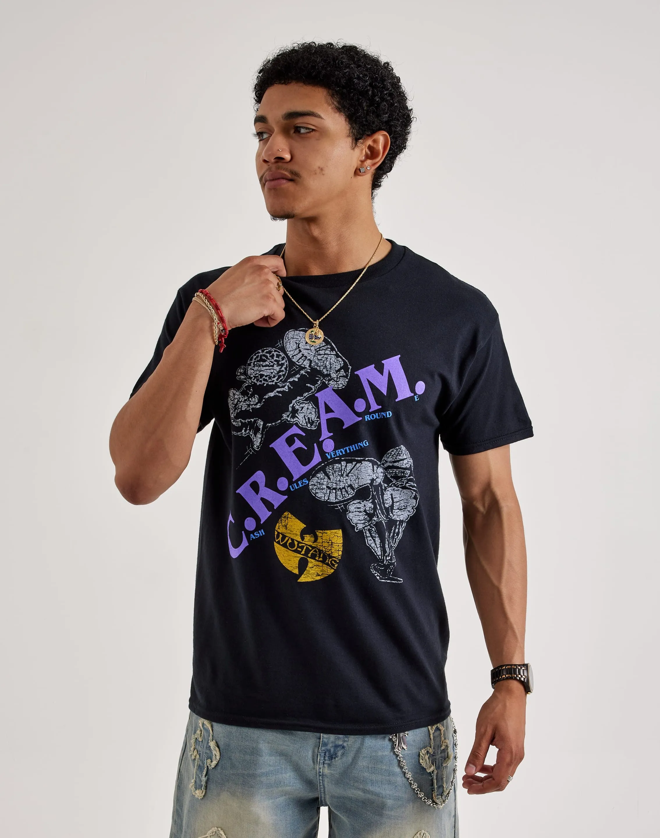 Japan Neat Merch Traffic Wu-Tang Clan C.R.E.A.M. Tee