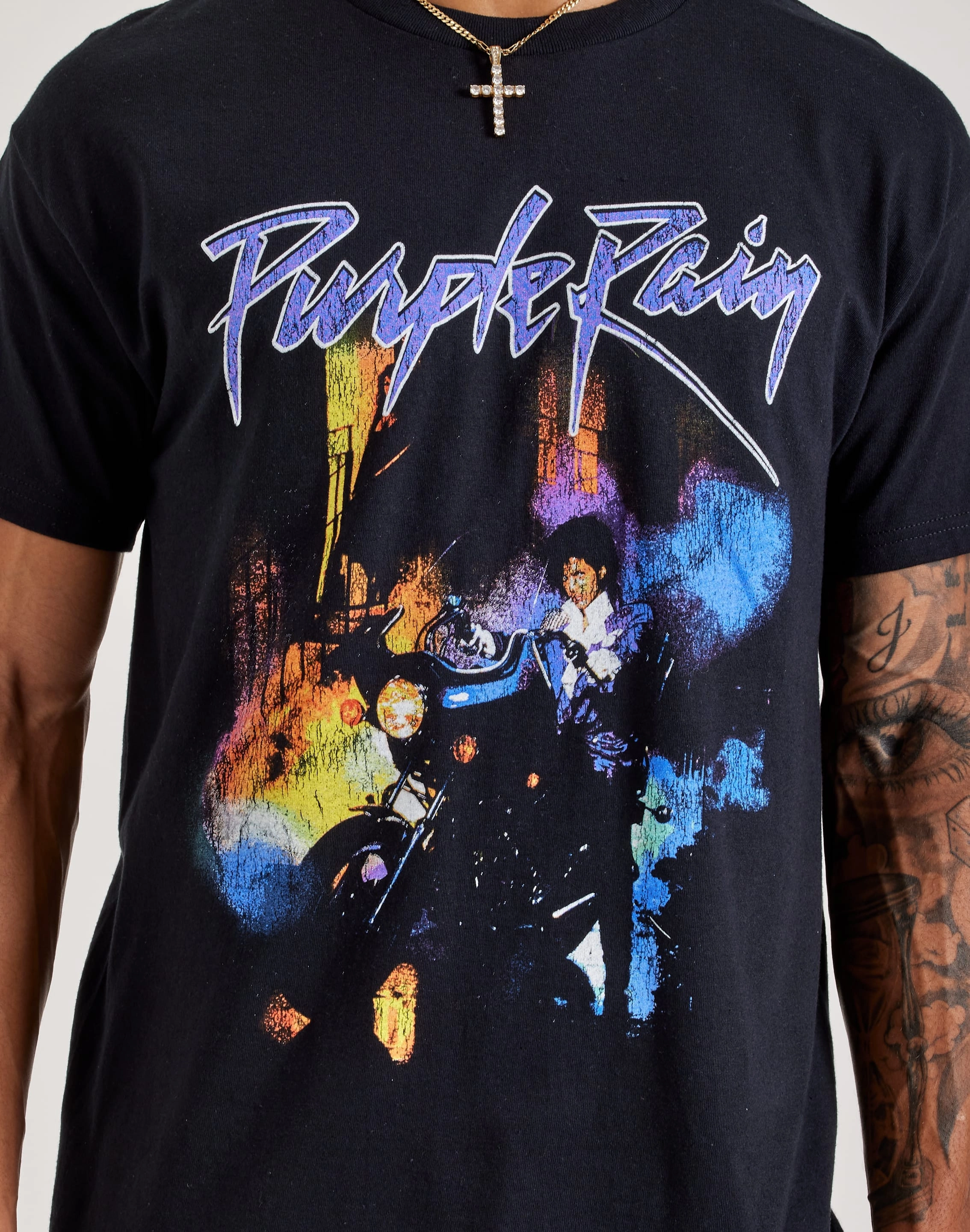 Road Soul Garden Ease Merch Traffic Prince Purple Rain Tee