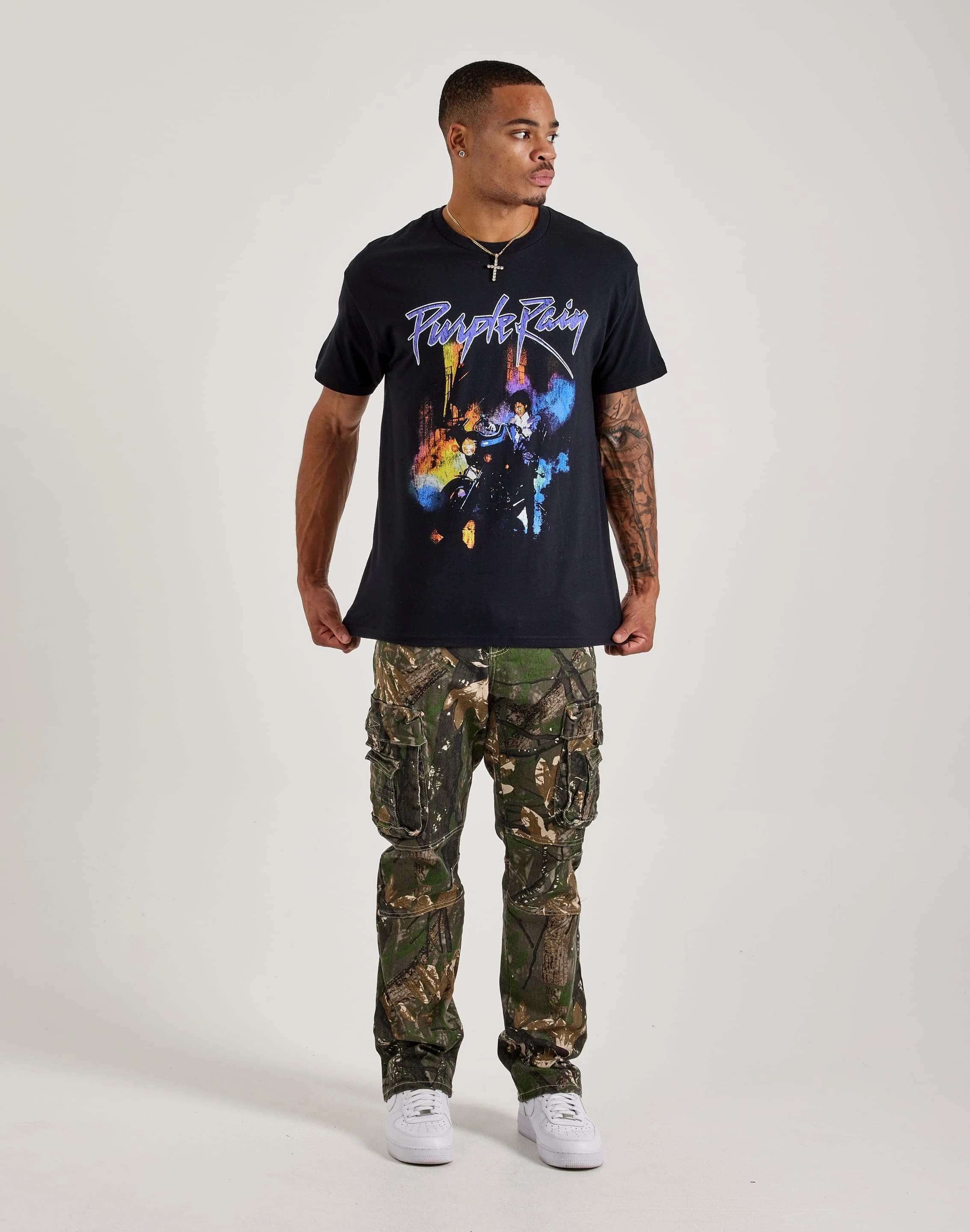 PillingResistant QuickReleaseClosure Merch Traffic Prince Purple Rain Tee