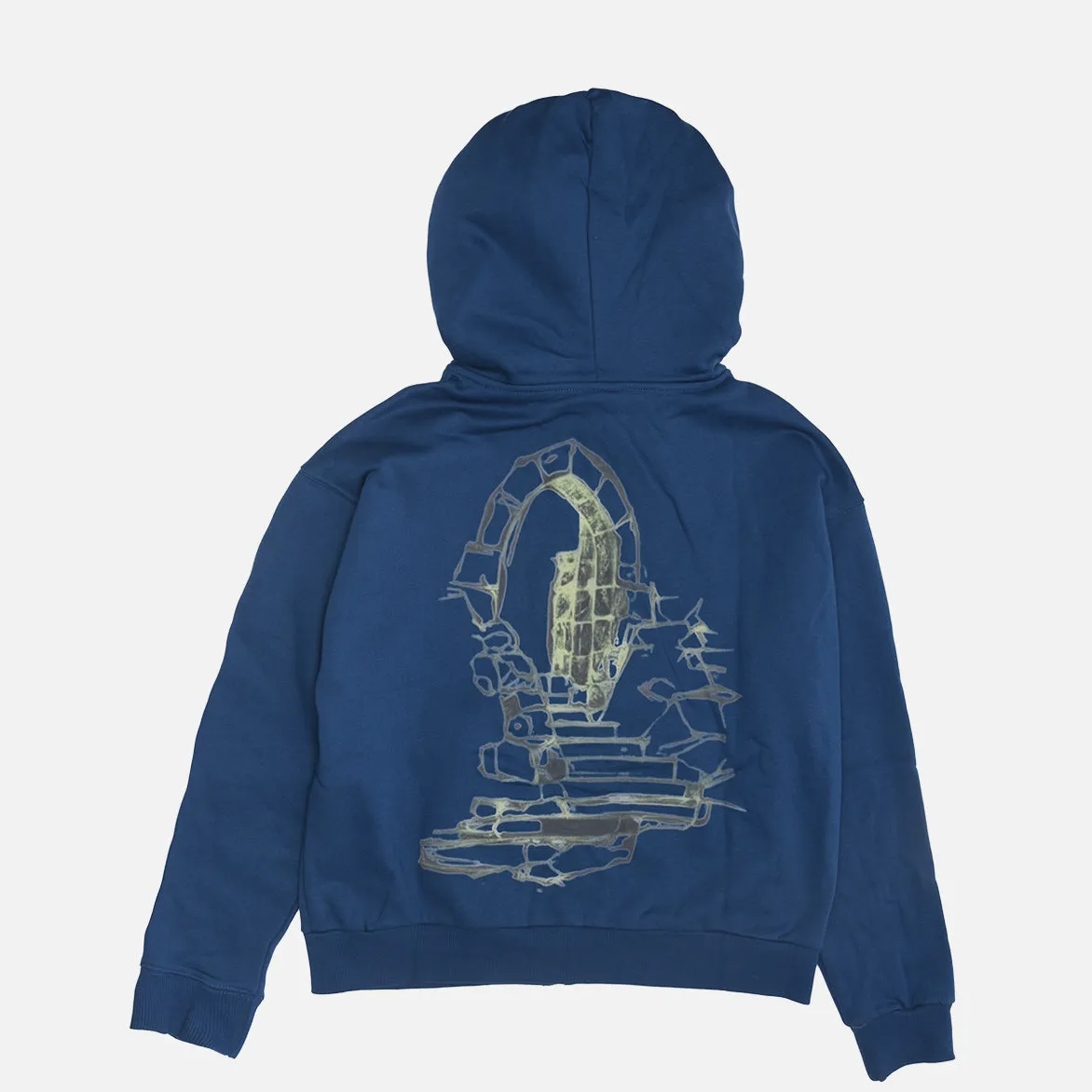 MERLIN ZIP HOODIE - BLUR Basic Core