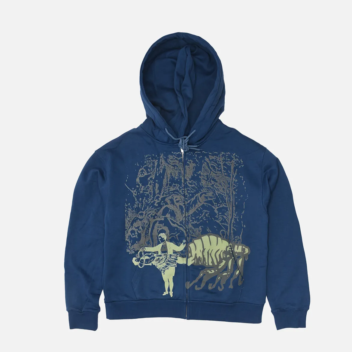 MERLIN ZIP HOODIE - BLUR Downtown Cool