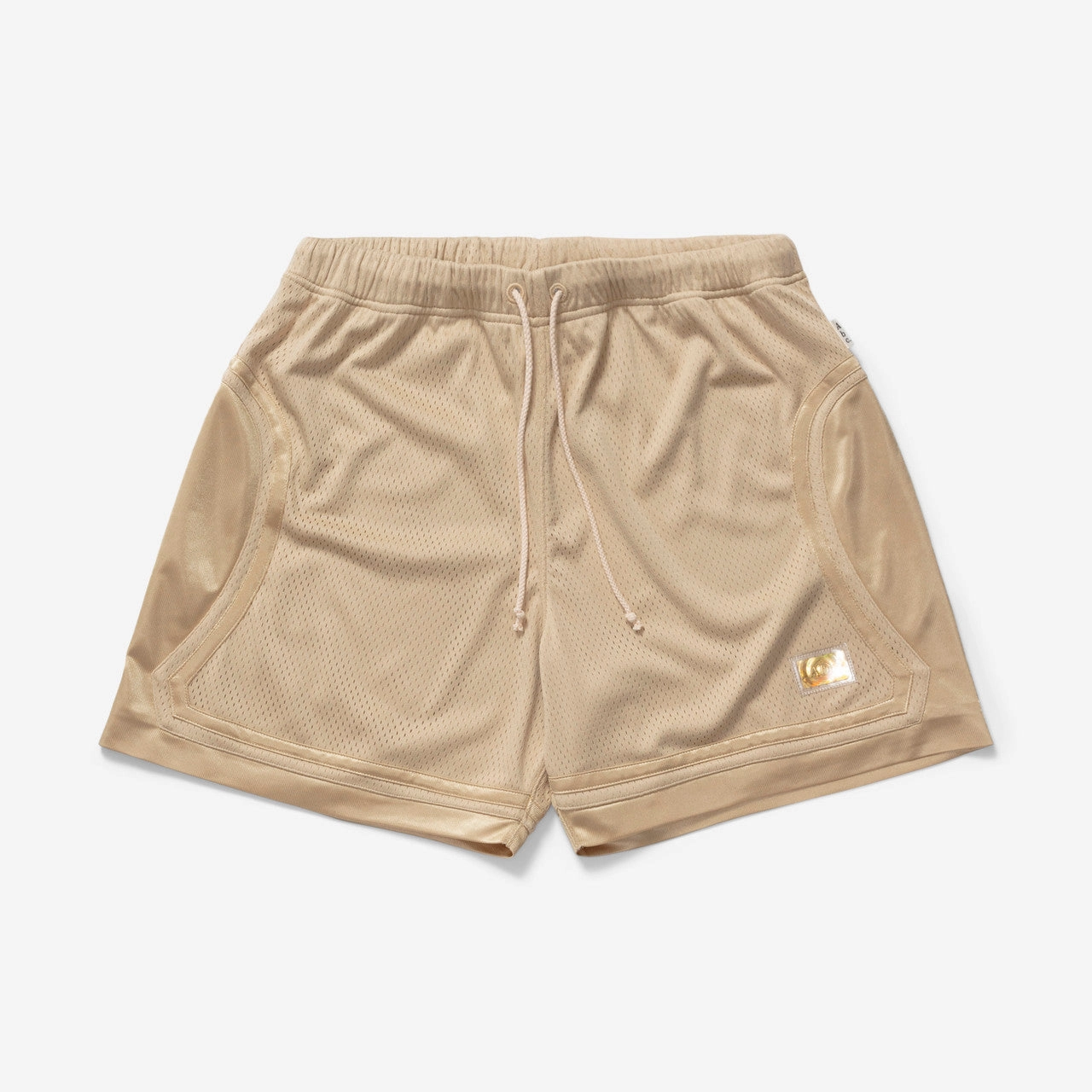 Mesh Satin Basketball Shorts Fit Design Trendy Look