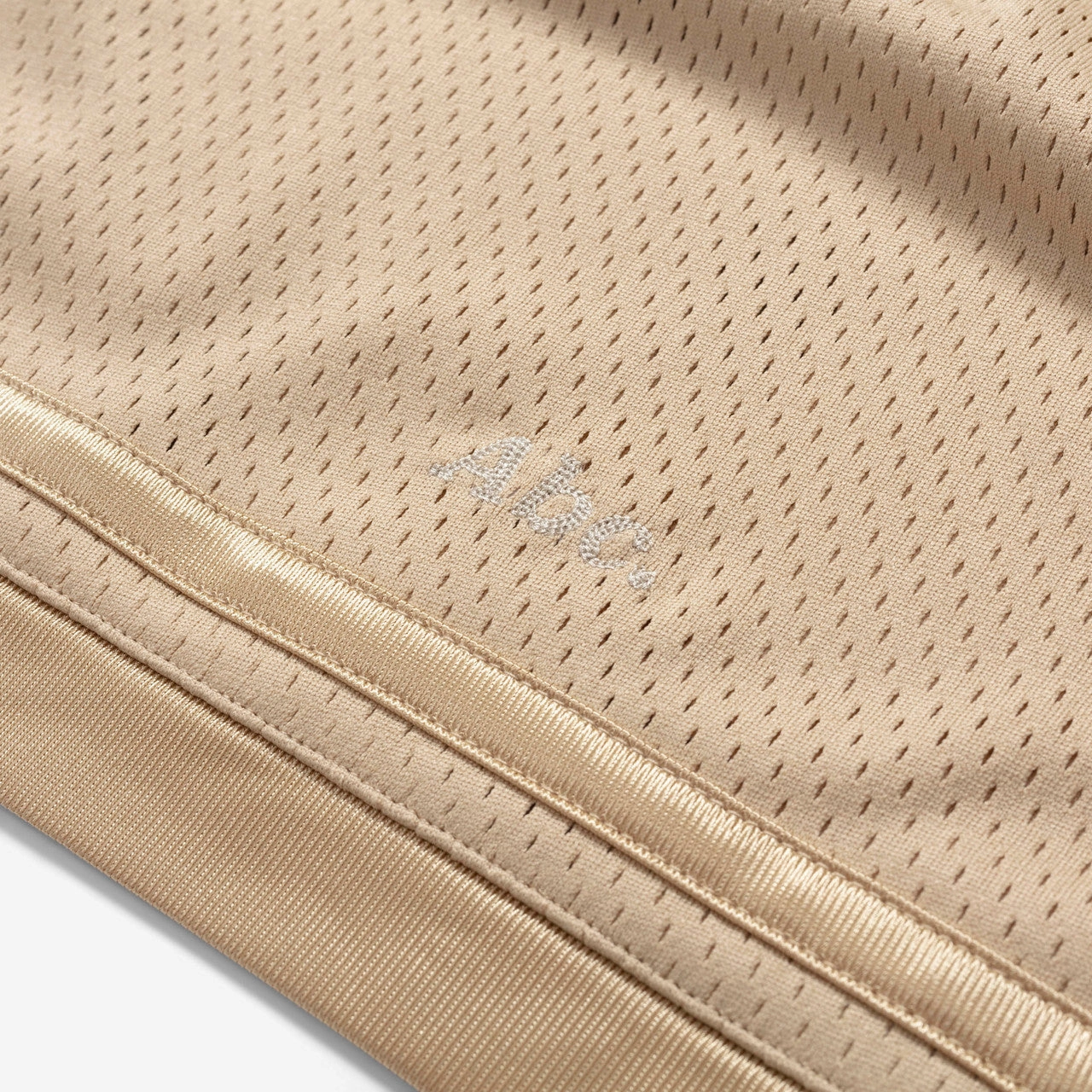 Mesh Satin Basketball Shorts khaki shorts
