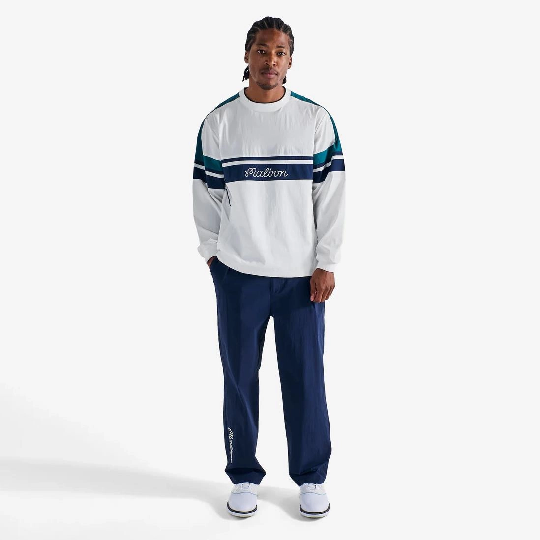 Risk Sportiva Nylon Popover White