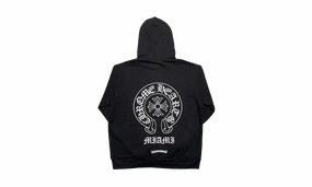 Miami Exclusive Horseshoe Logo Graphic Hoodie "Black"