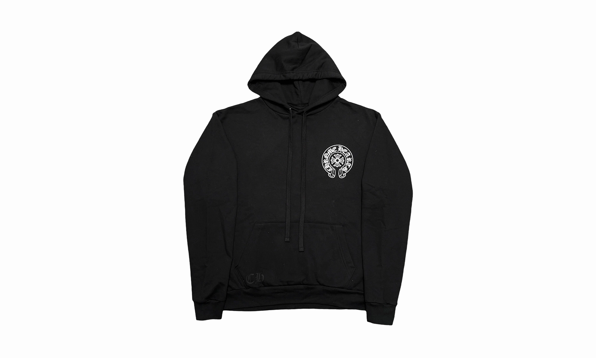Miami Exclusive Horseshoe Logo Graphic Hoodie "Black"