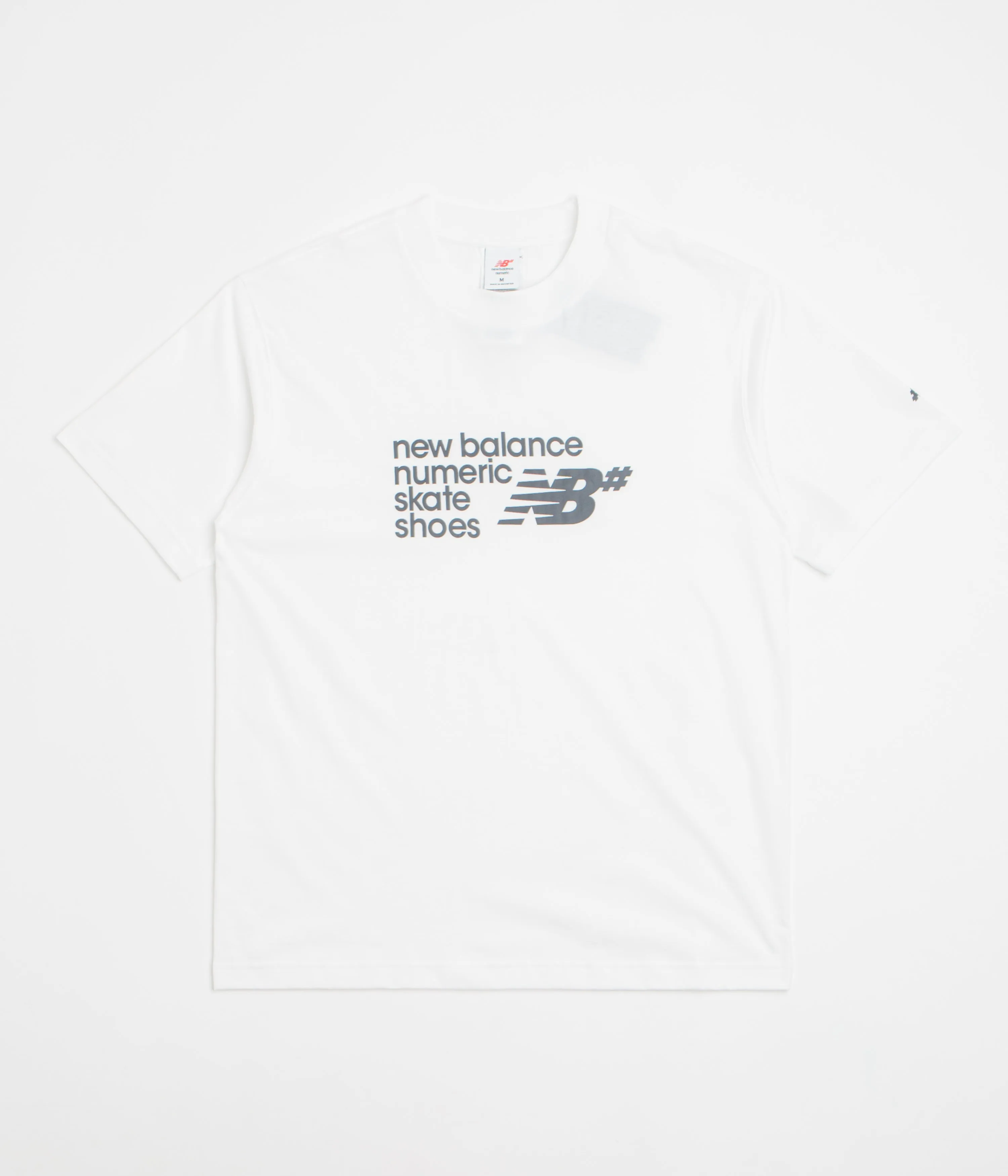 safari venue pool event New Balance Numeric Stacked Graphic T-Shirt - White