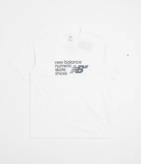 safari venue pool event New Balance Numeric Stacked Graphic T-Shirt - White