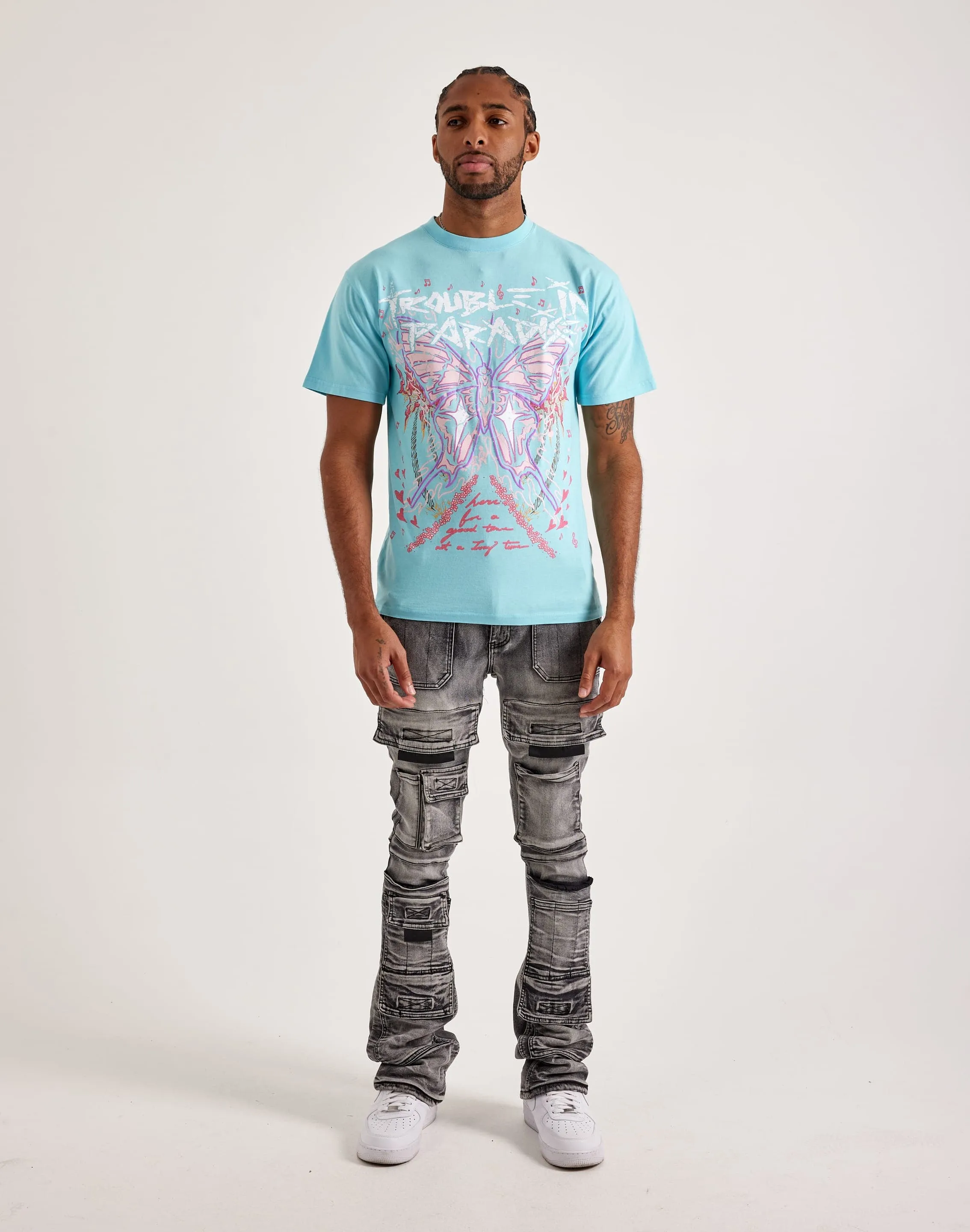 UVProtection Coating Toxicity Trouble In Paradise Tee