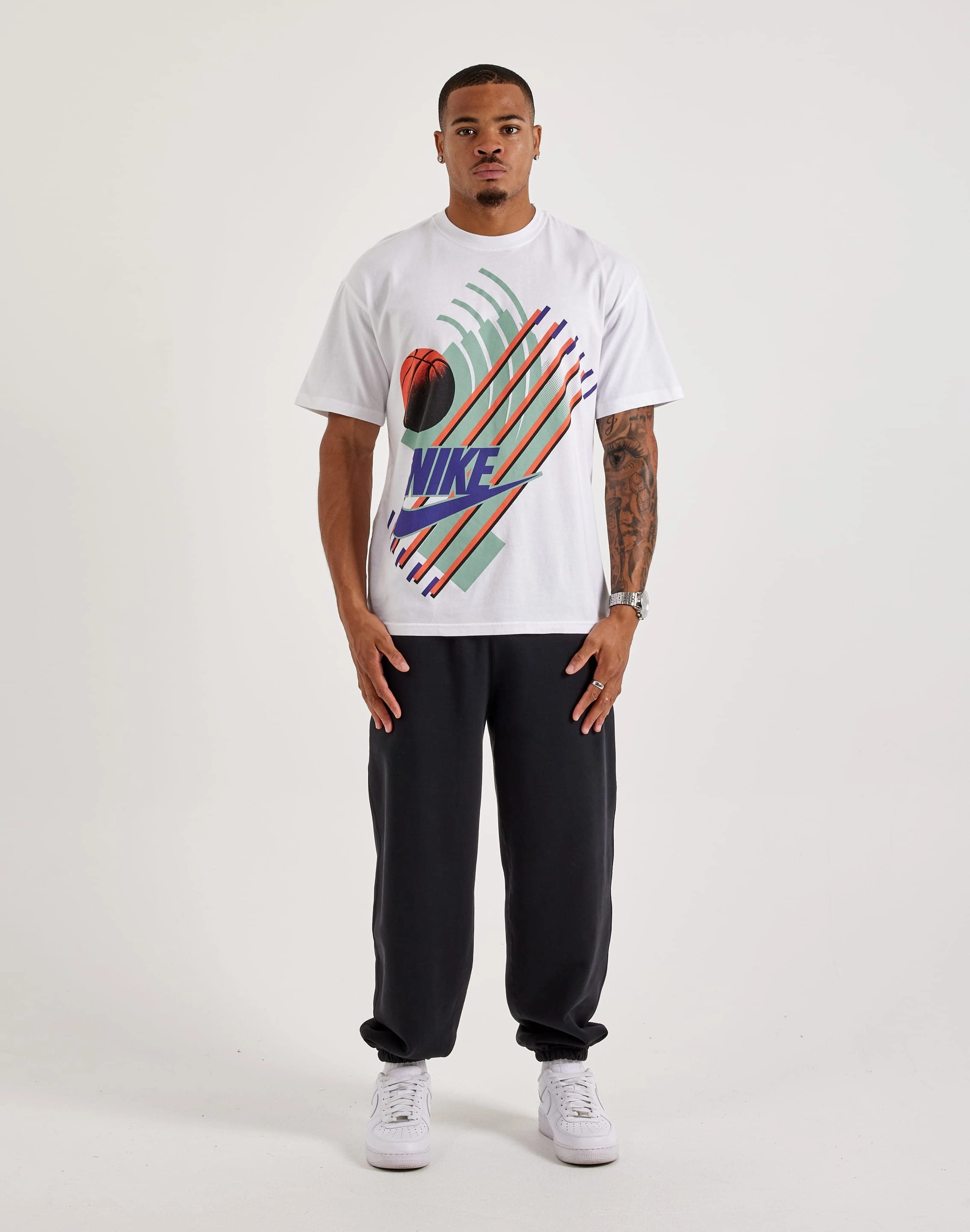 Nike Max90 Basketball Tee Quiet Core Open Glow