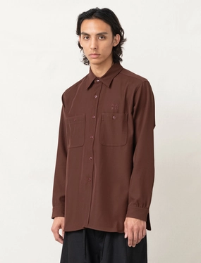 Work Shirt (Brown) Fashion Statement