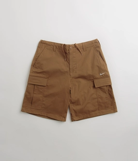 Retroreflective Accents Nike SB Cargo Shorts - Ale Brown / White