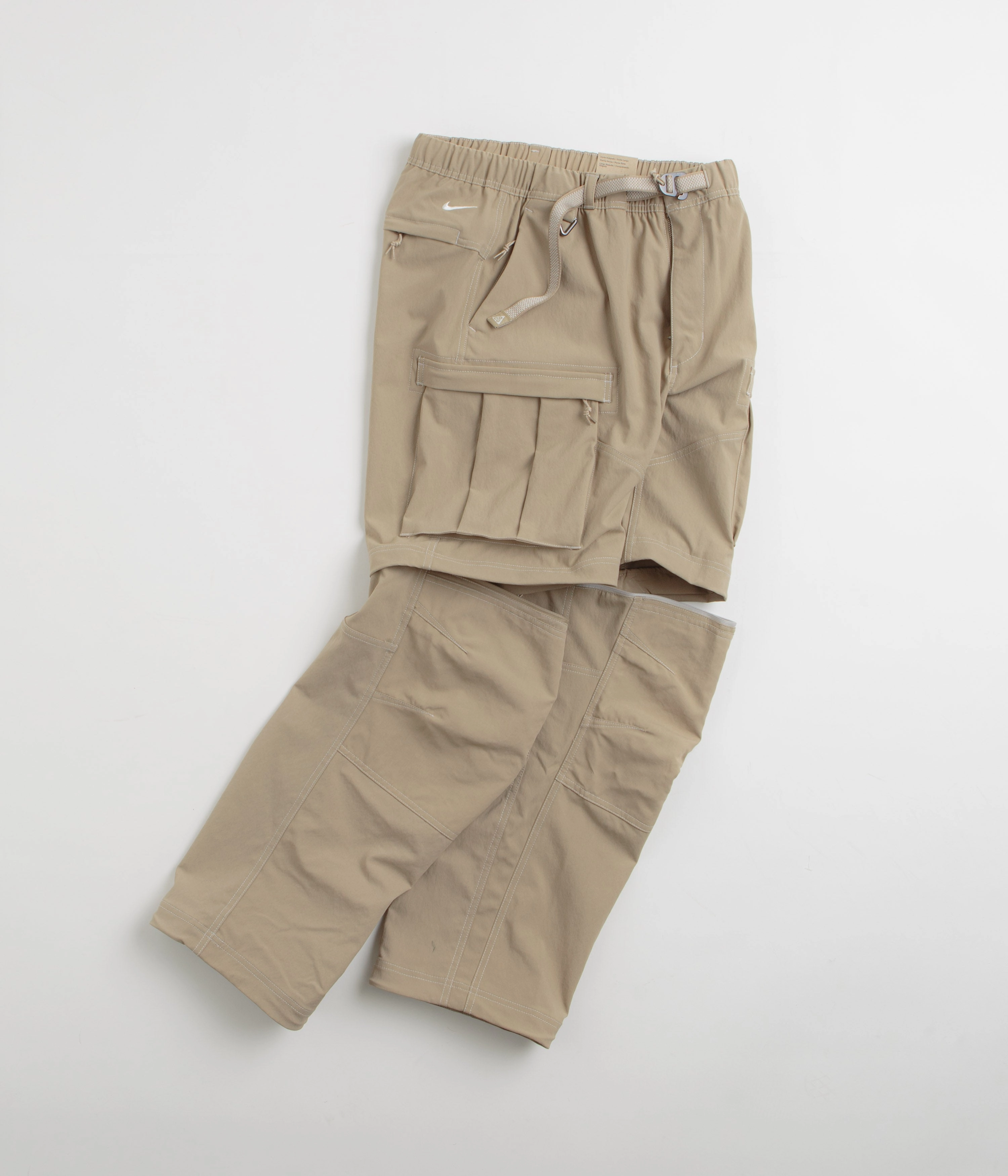 SoftLining Fast Move Nike ACG Smith Summit Cargo Pants - Khaki / Light Iron Ore / Summit White