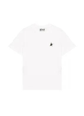 STAR M`S REGULAR T-SHIRT - WHITE Durable Reinforcements StaticFreeLining