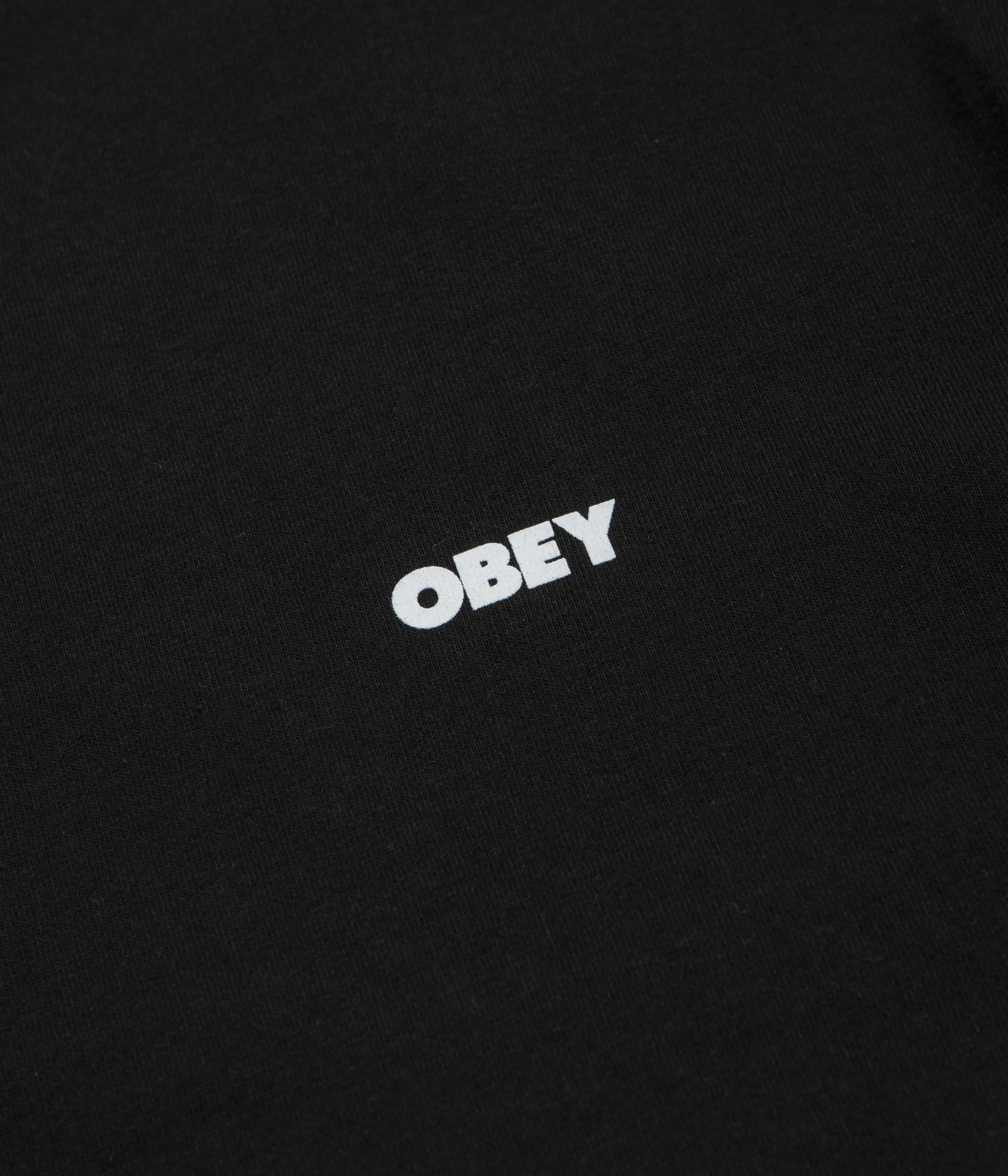Obey Visual Studios T-Shirt - Black Camouflage Print