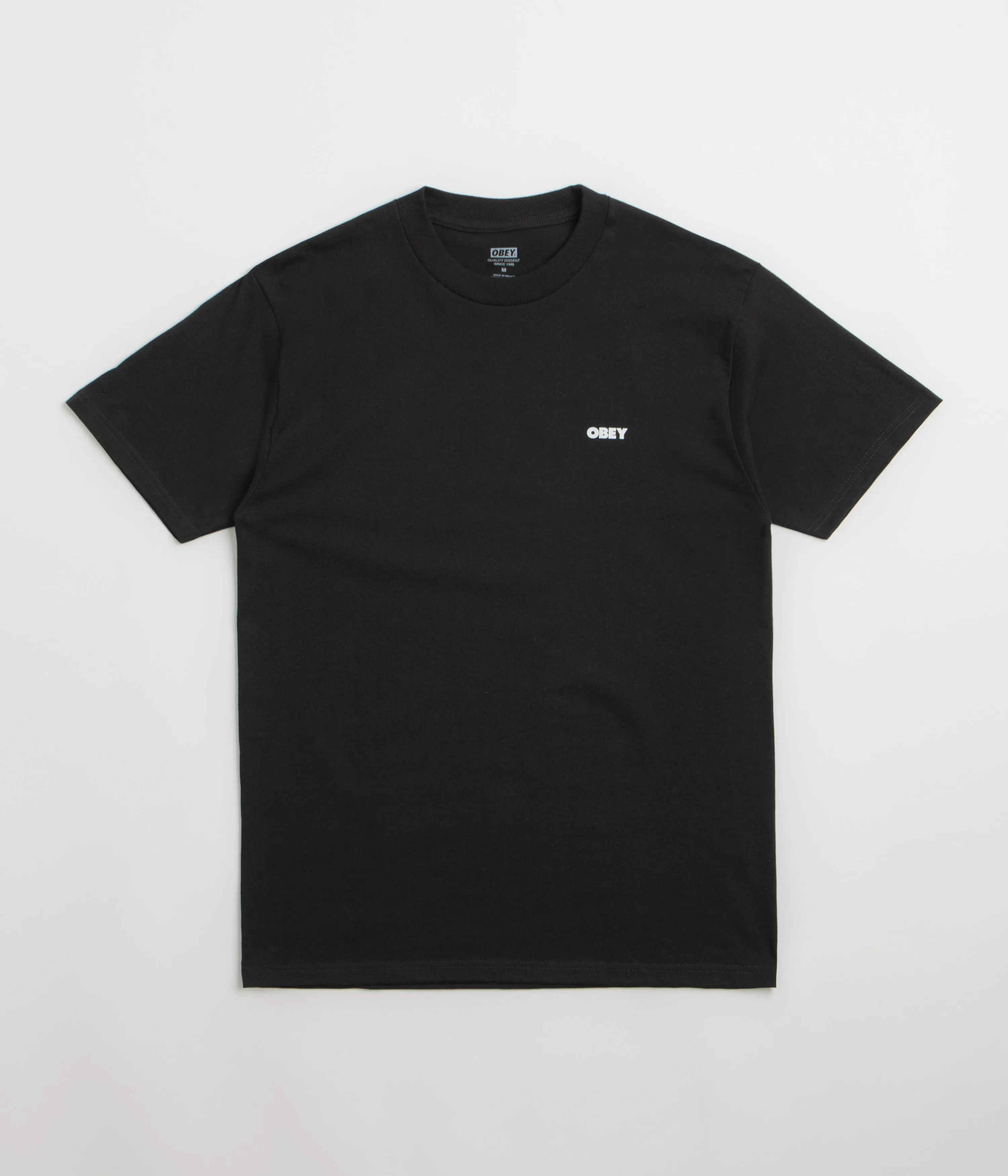 Obey Visual Studios T-Shirt - Black Beach
