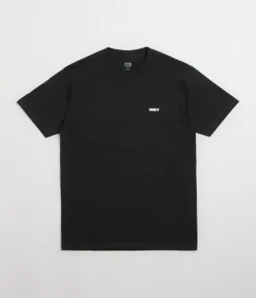 Obey Visual Studios T-Shirt - Black Beach