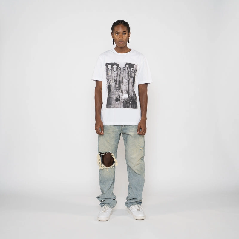 Mall Purple Brand Parking Lot Tee - White