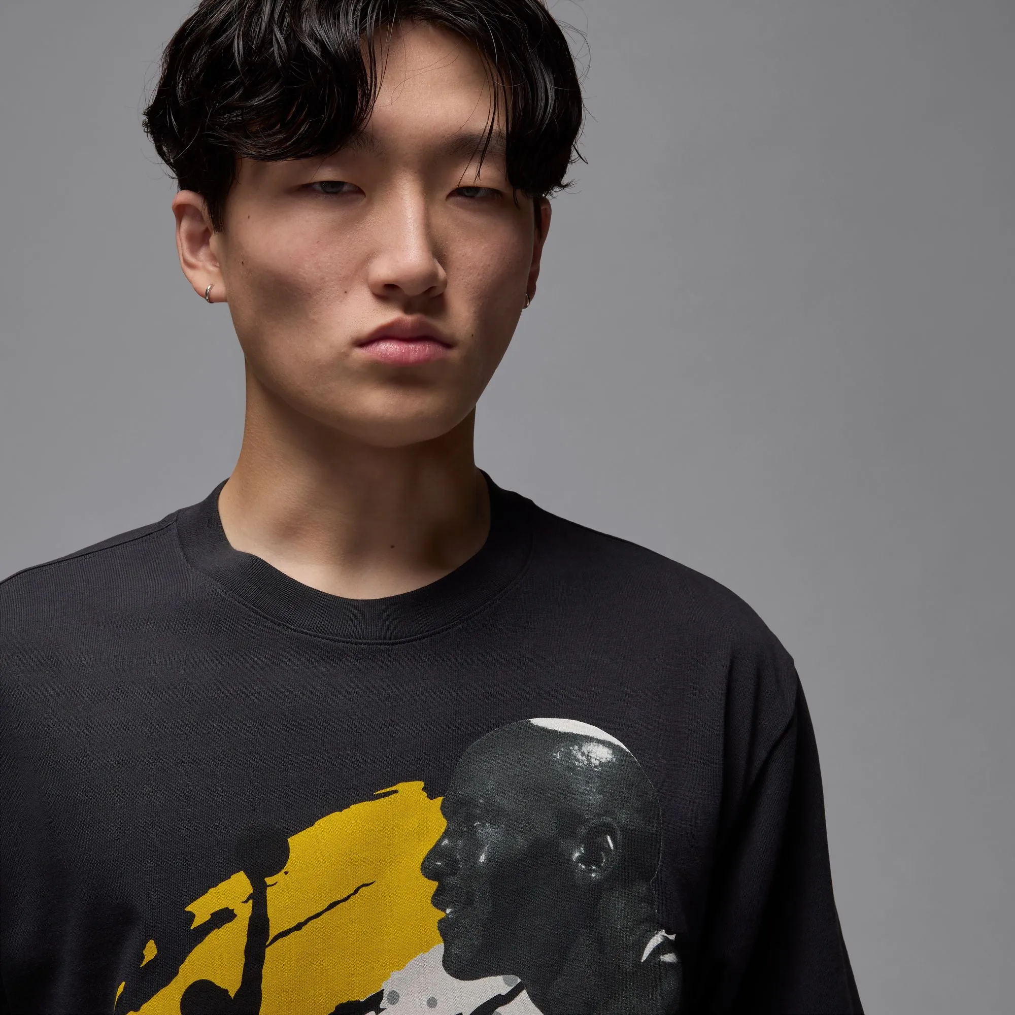 Evening Chic WrinkleResistant Finish Air Jordan 1985 Motorsport T-Shirt (Off Noir)
