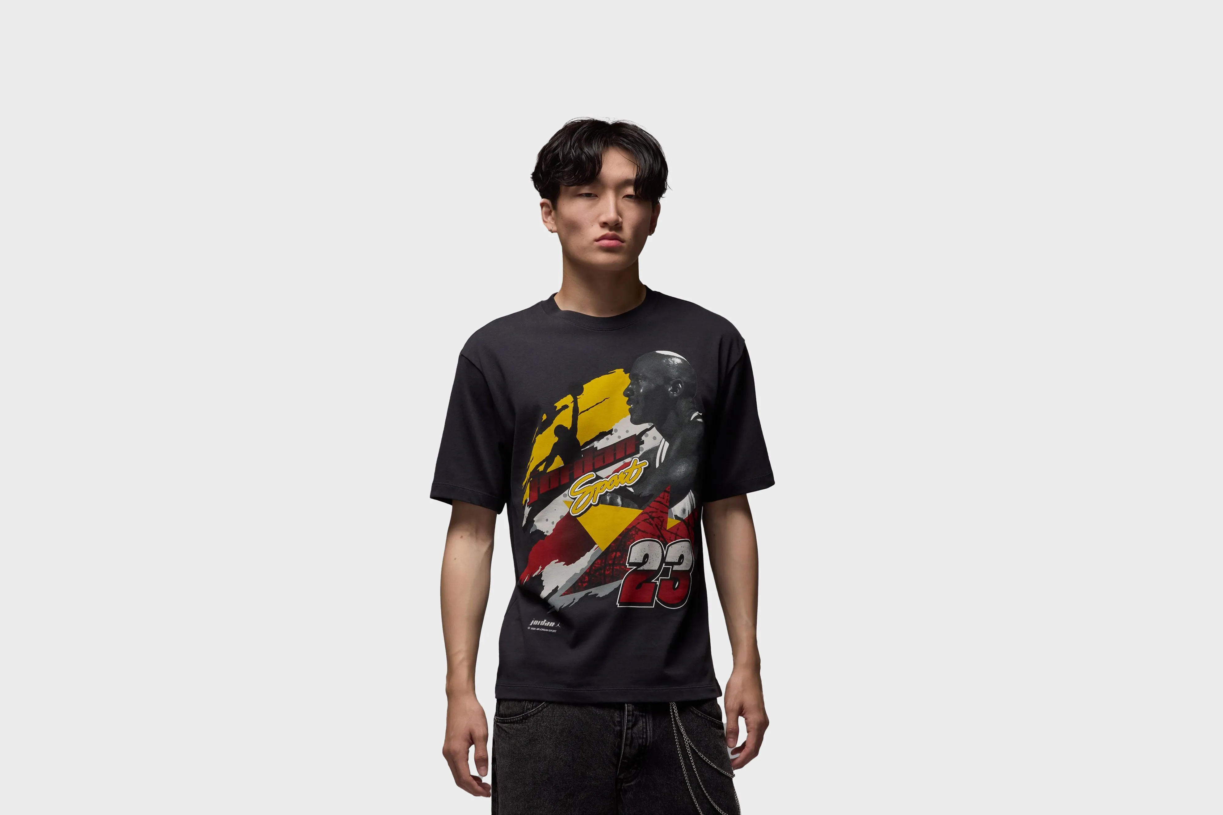 EcoFriendly Textiles slow life Air Jordan 1985 Motorsport T-Shirt (Off Noir)