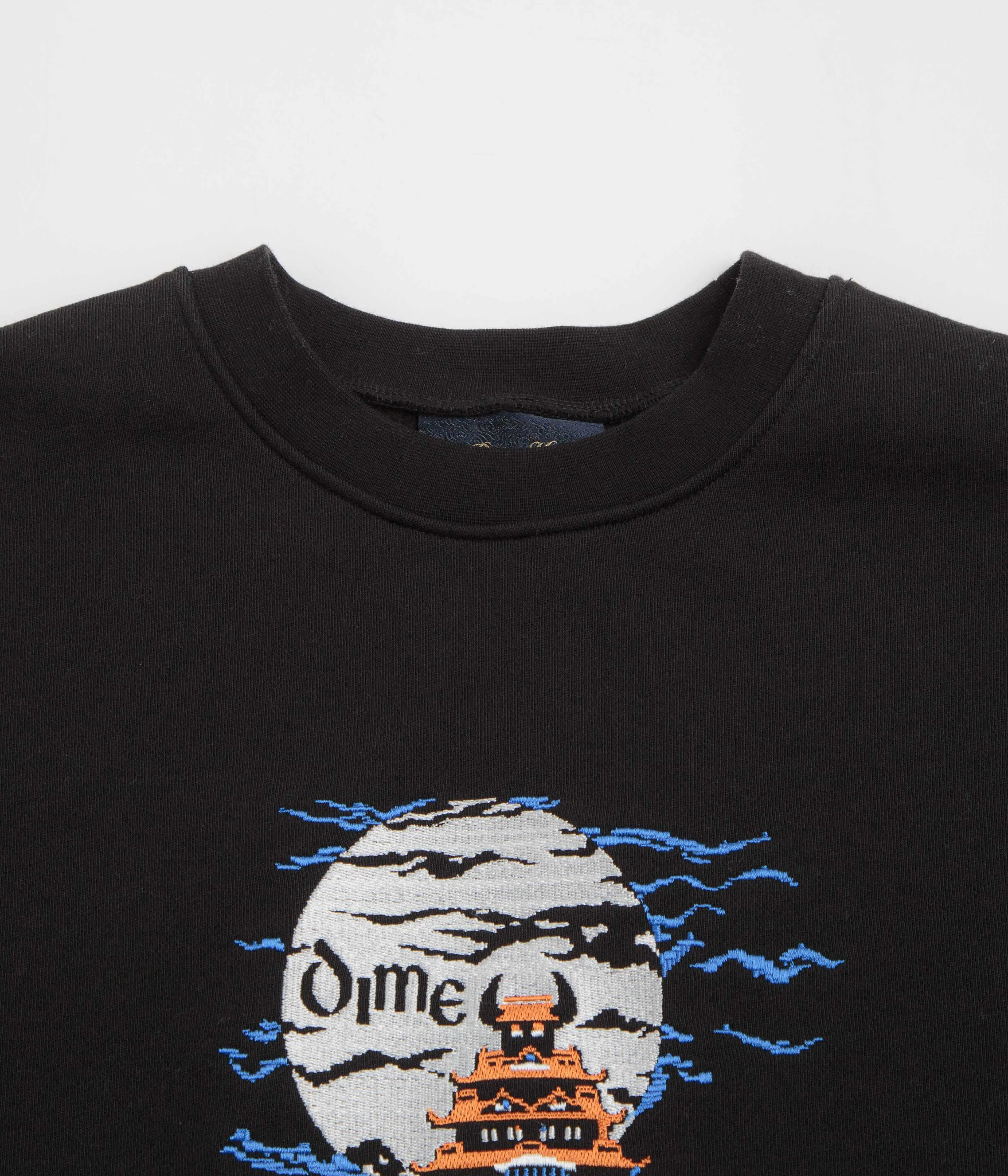 Dime Kastle Crewneck Sweatshirt - Black Adult Size