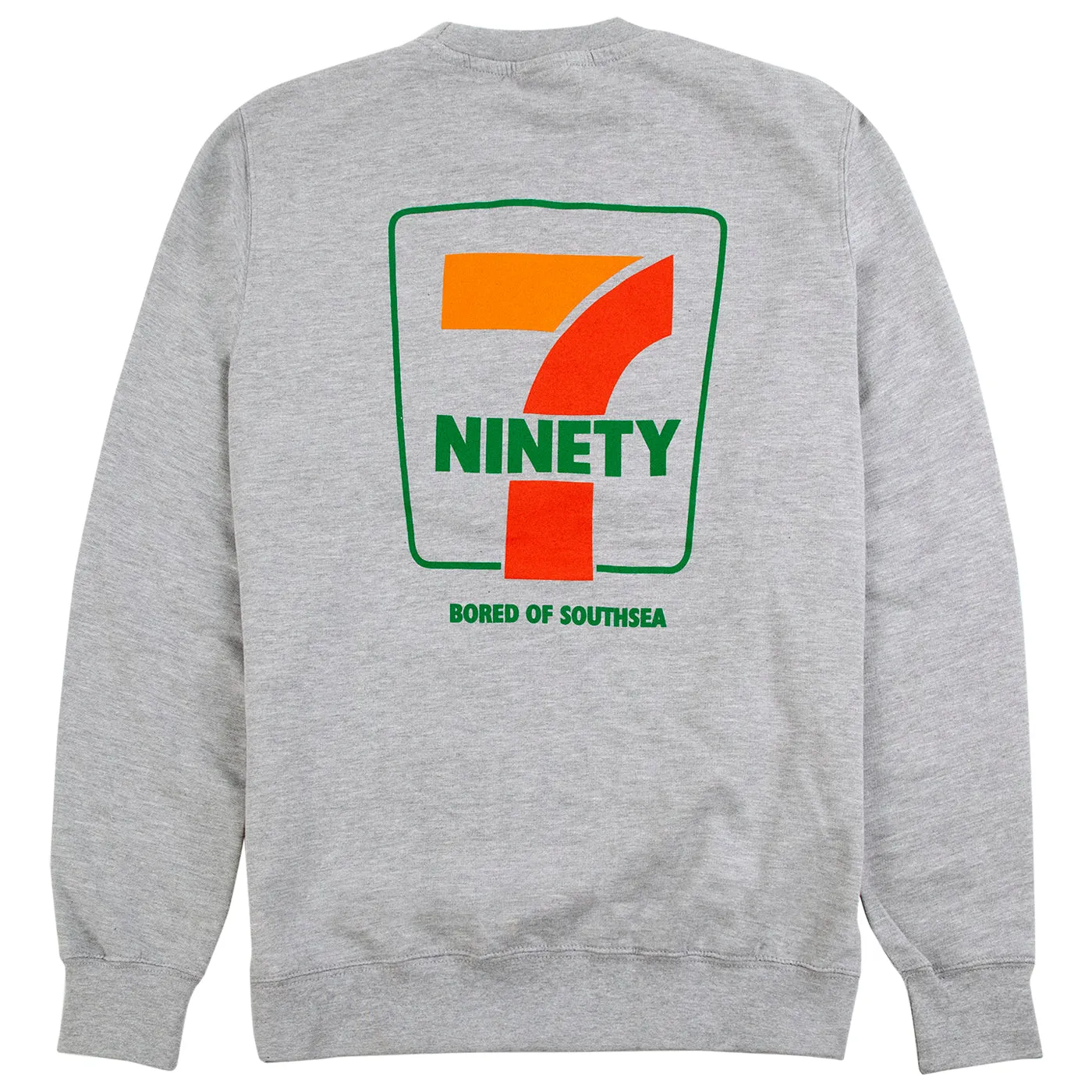 Buttoned Cozy Outfit Bored of Southsea Ninety Seven Sweatshirt - Heather Grey