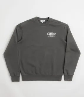 High-quality Running wear Stan Ray Long Haul Crewneck Sweatshirt - Washed Black