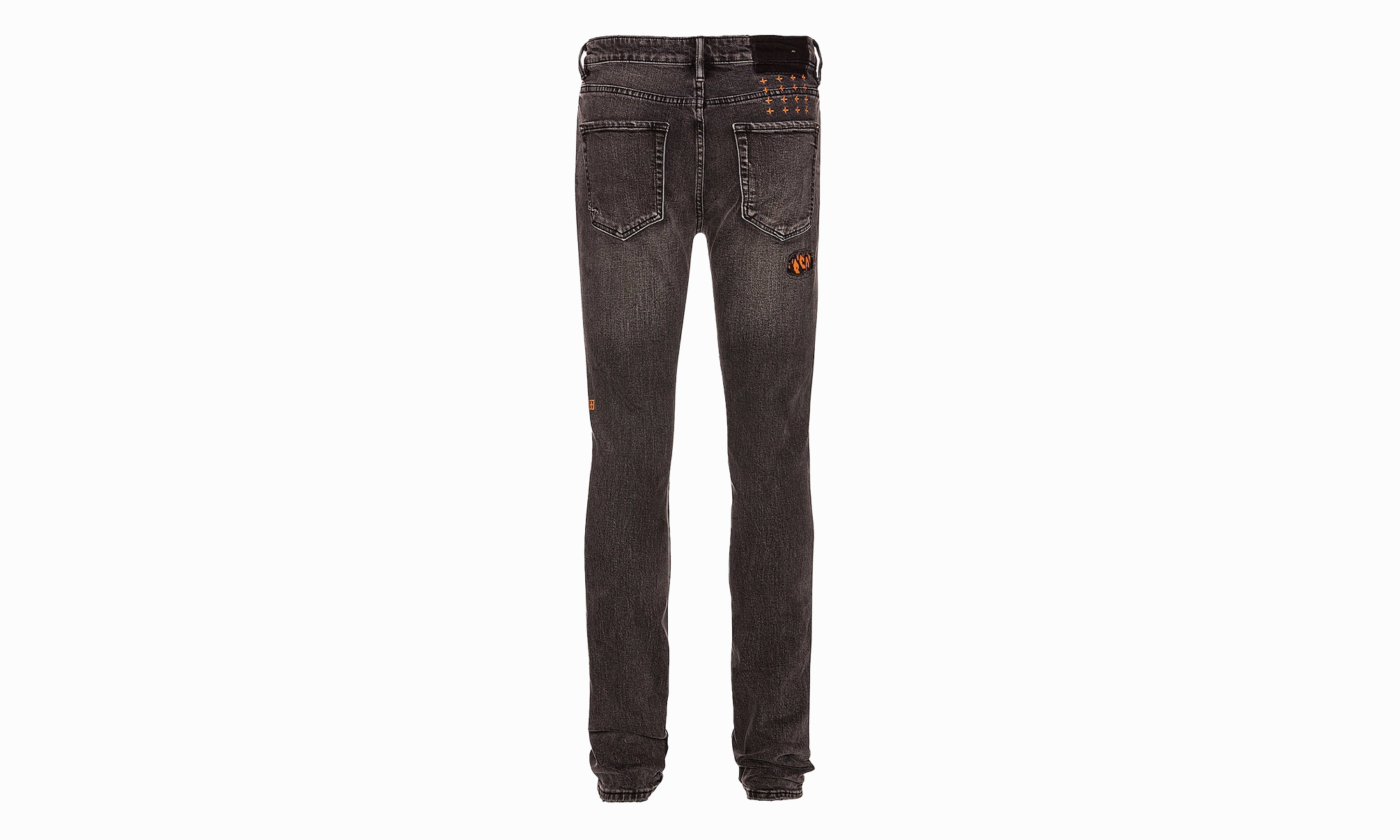 Angst Fire Patch Jeans "Van Winkle" Couple Look Modern
