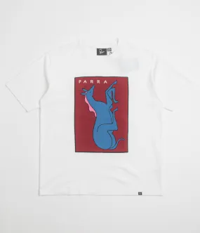 by Parra Vertical Horse T-Shirt - White Business Trip outdoor climate