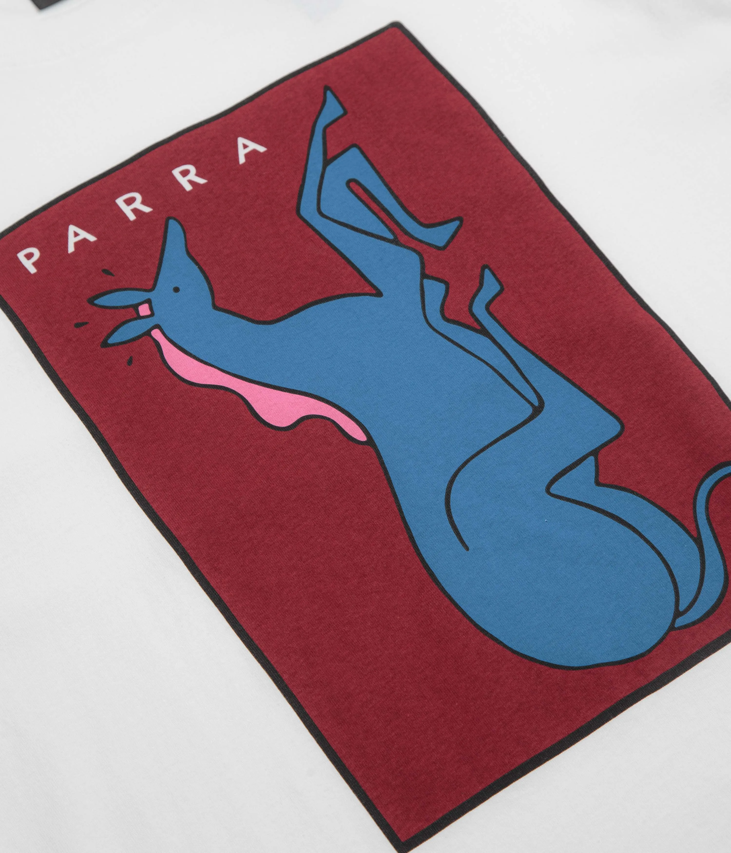 Foldable Design by Parra Vertical Horse T-Shirt - White