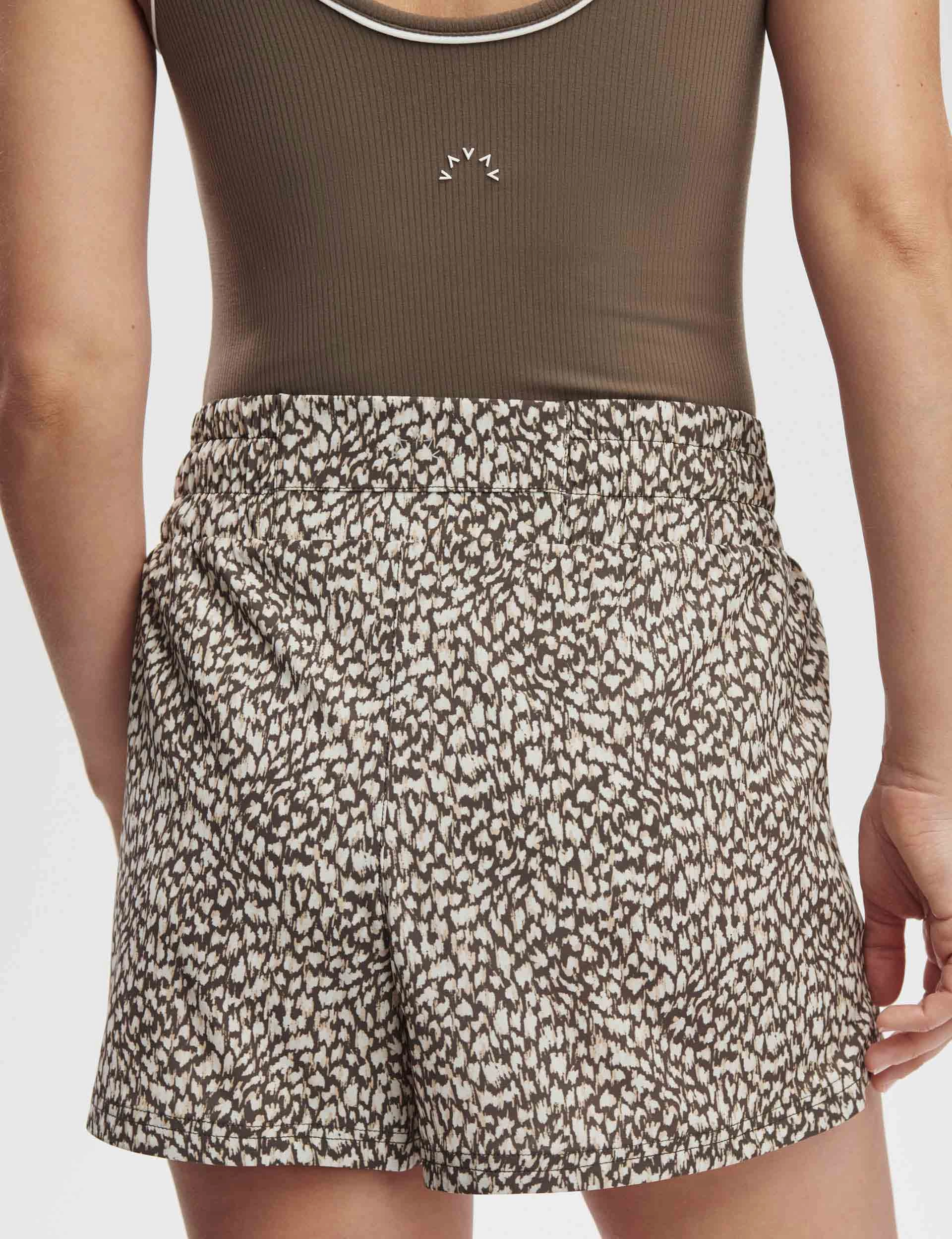 Minimalist Style Kallin Running Short 3" - Mottled Feather