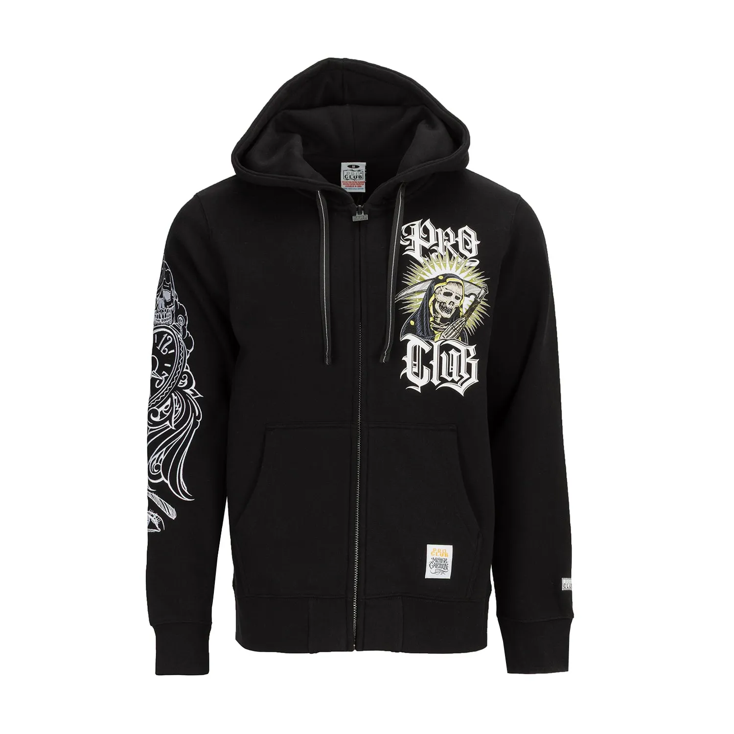 ComfortWaistband Mister Cartoon Clockwork FZ Hoodie-Mens