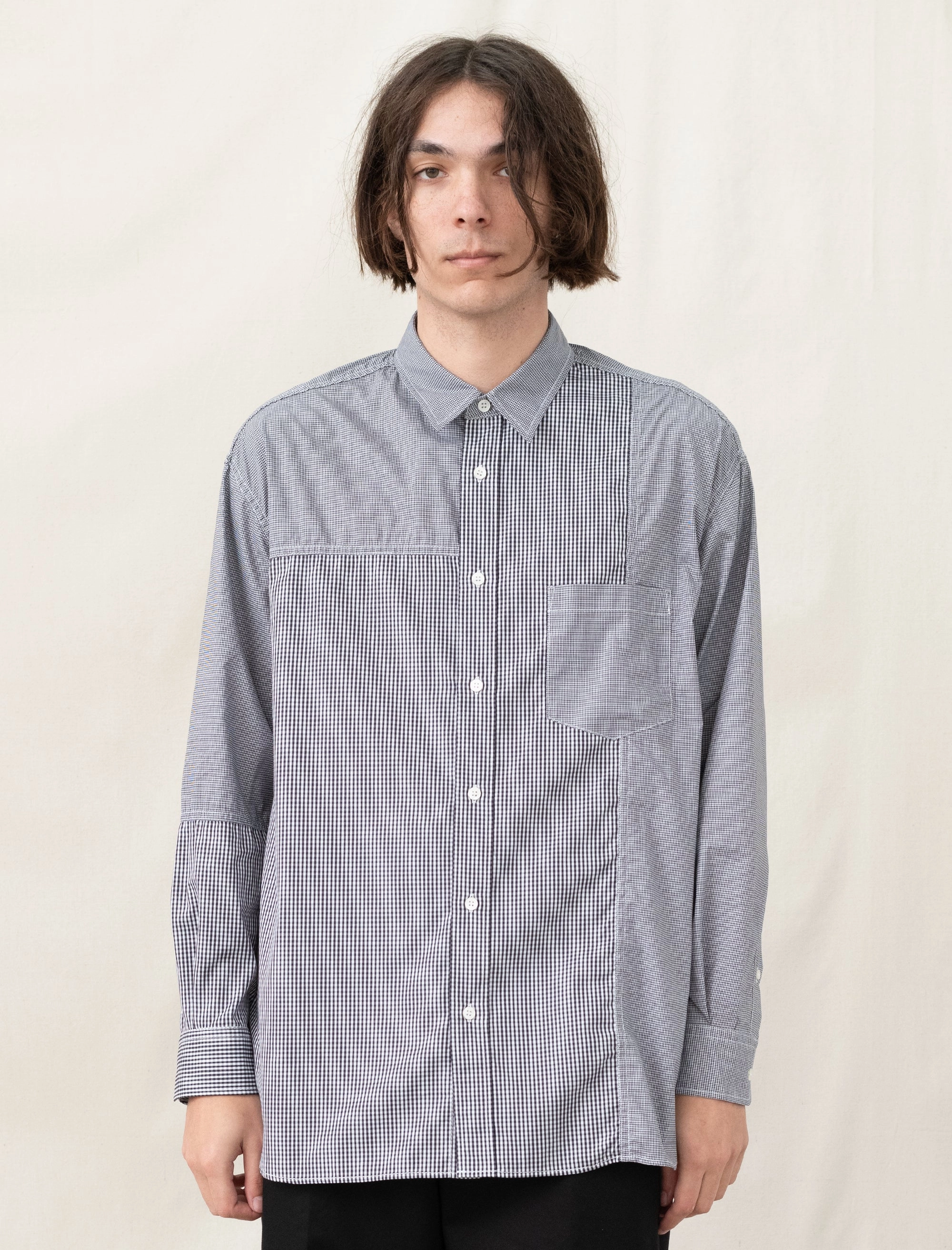 StretchFabric Multi Directional Mobility Mixed Plaid Shirt
