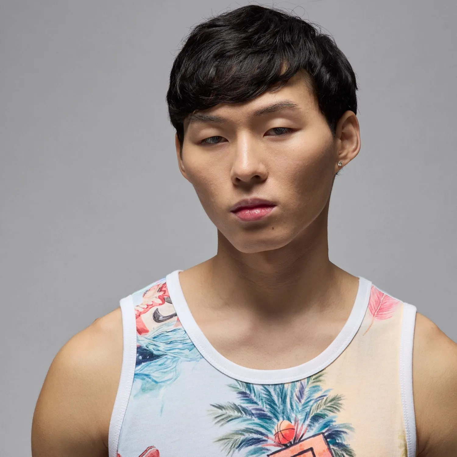 WrinkleResistant Finish OdorControlTech MJ Flamingo Tank - Mens