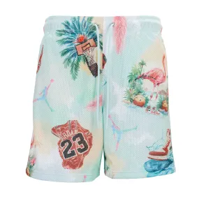 Layer Safe Luxury Core MJ Summer AOP Mesh Short