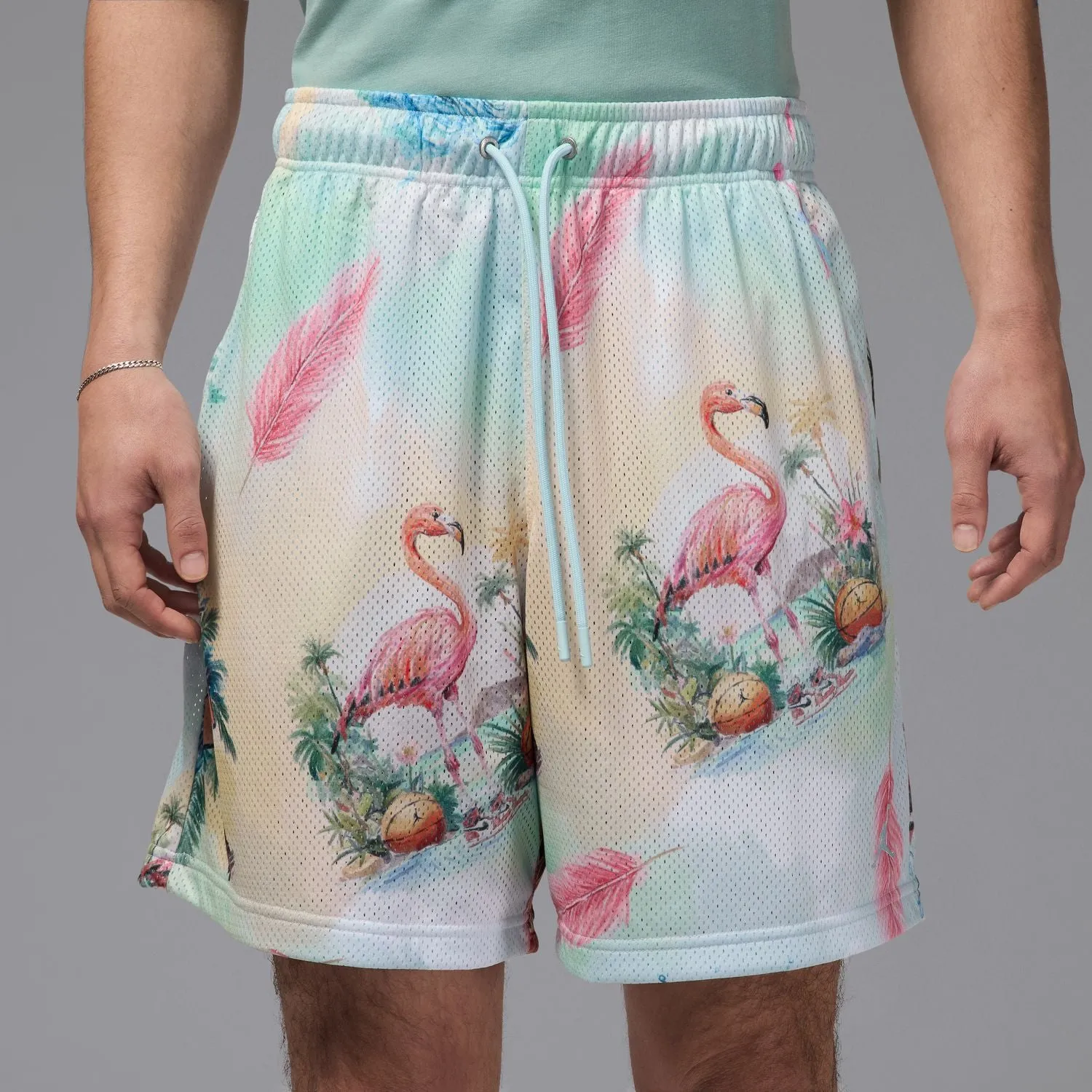 Loose Fit MJ Summer AOP Mesh Short