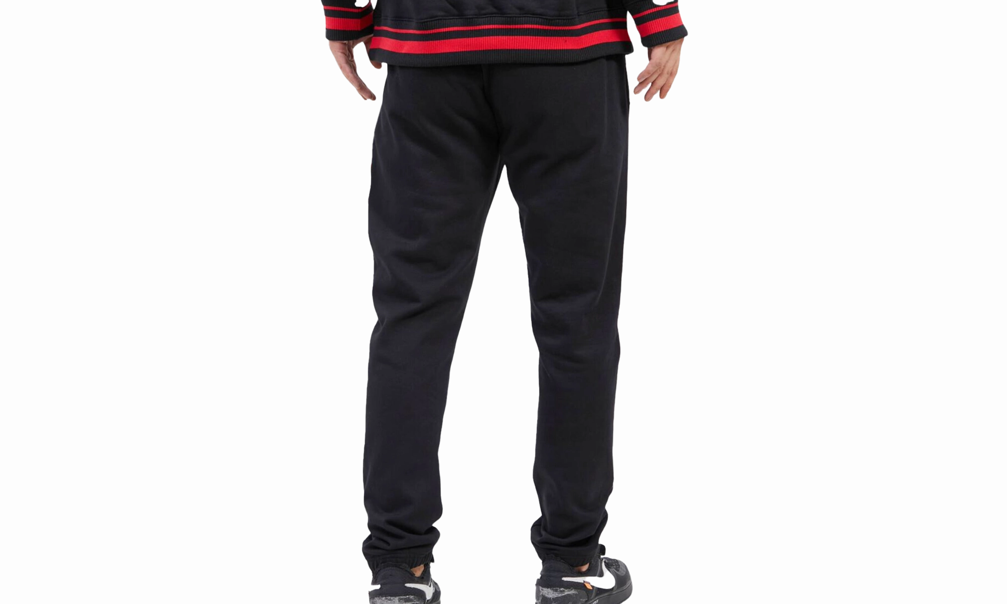 MLB Cincinnati Reds Mash Up Logo Sweatpants "Black"